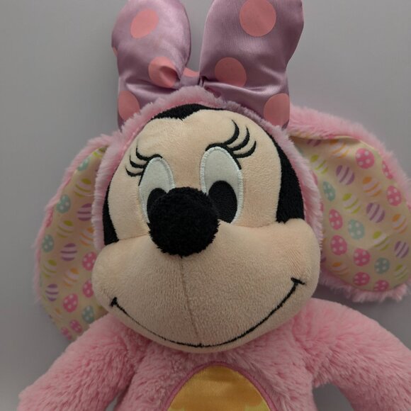 Disney Minnie Mouse Easter Bunny Large Plush - Picture 2 of 16